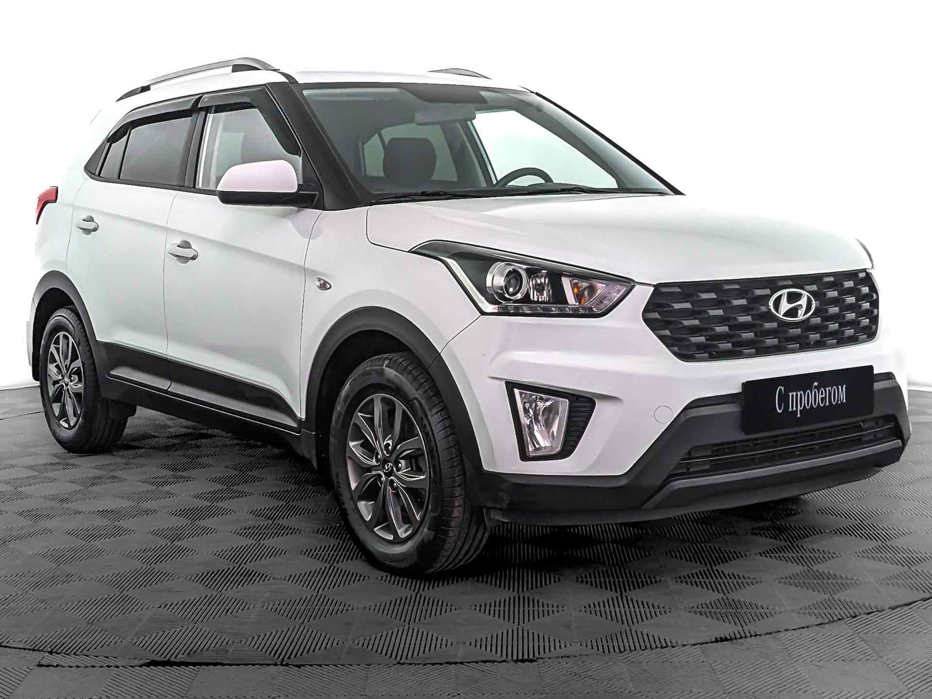 Hyundai Creta Белый, 2020, 69 586 км