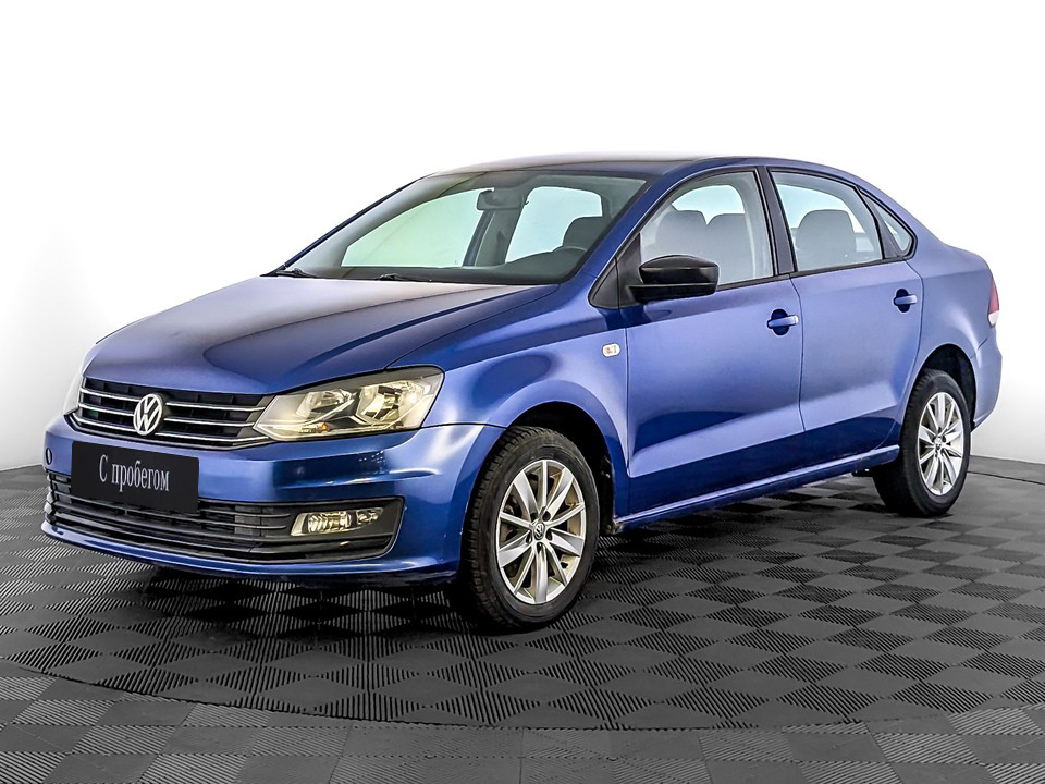 Volkswagen Polo Синий, 2019, 119 211 км