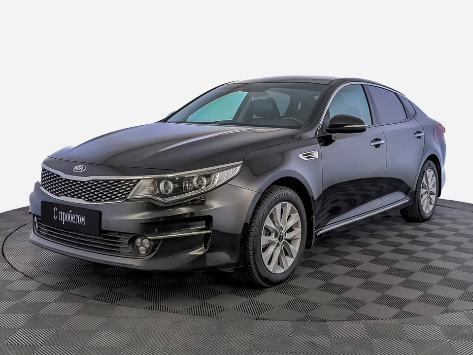 Kia Optima Черный, 2017, 182 597 км