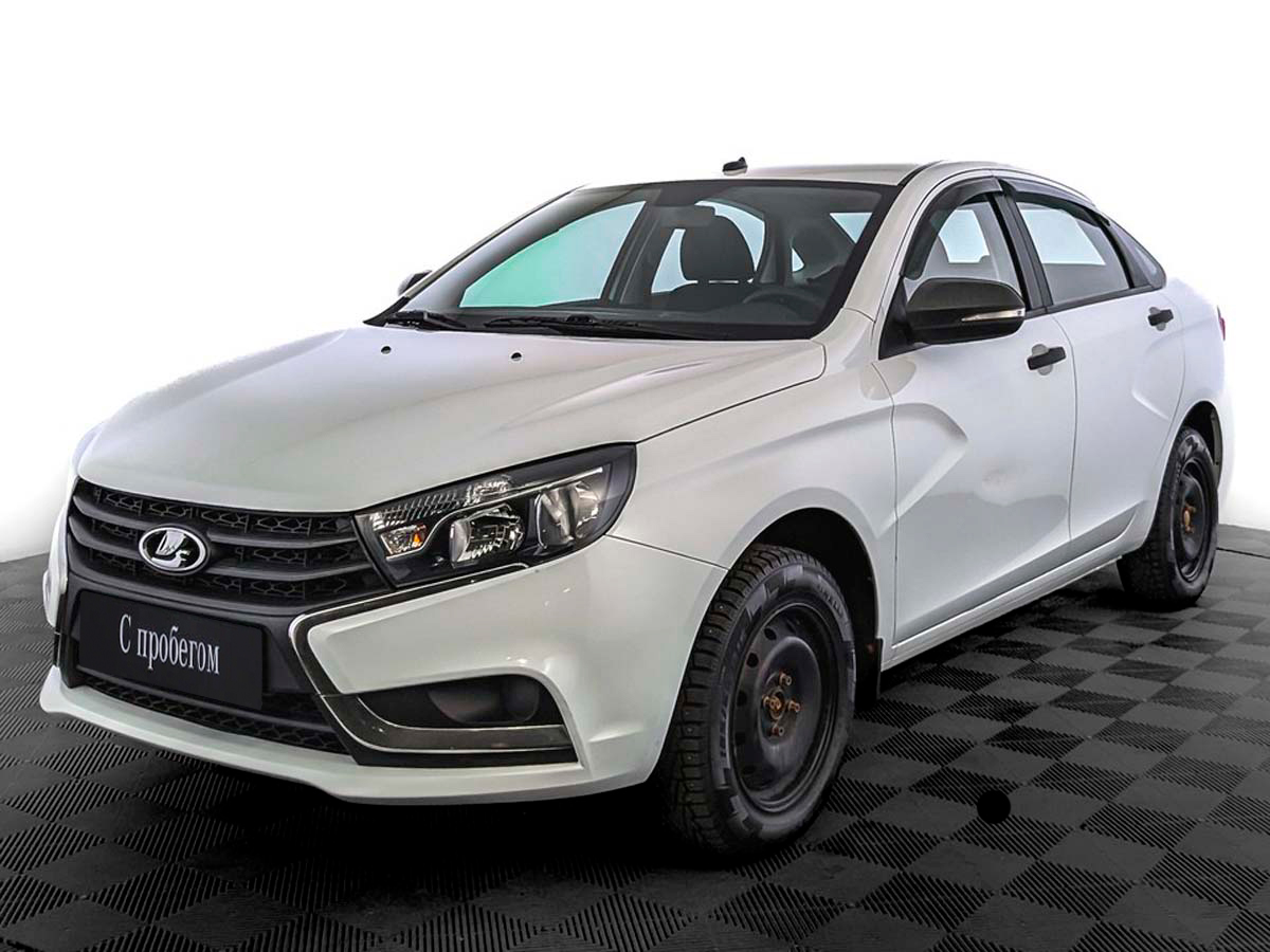 Lada Vesta Белый, 2019, 114 423 км