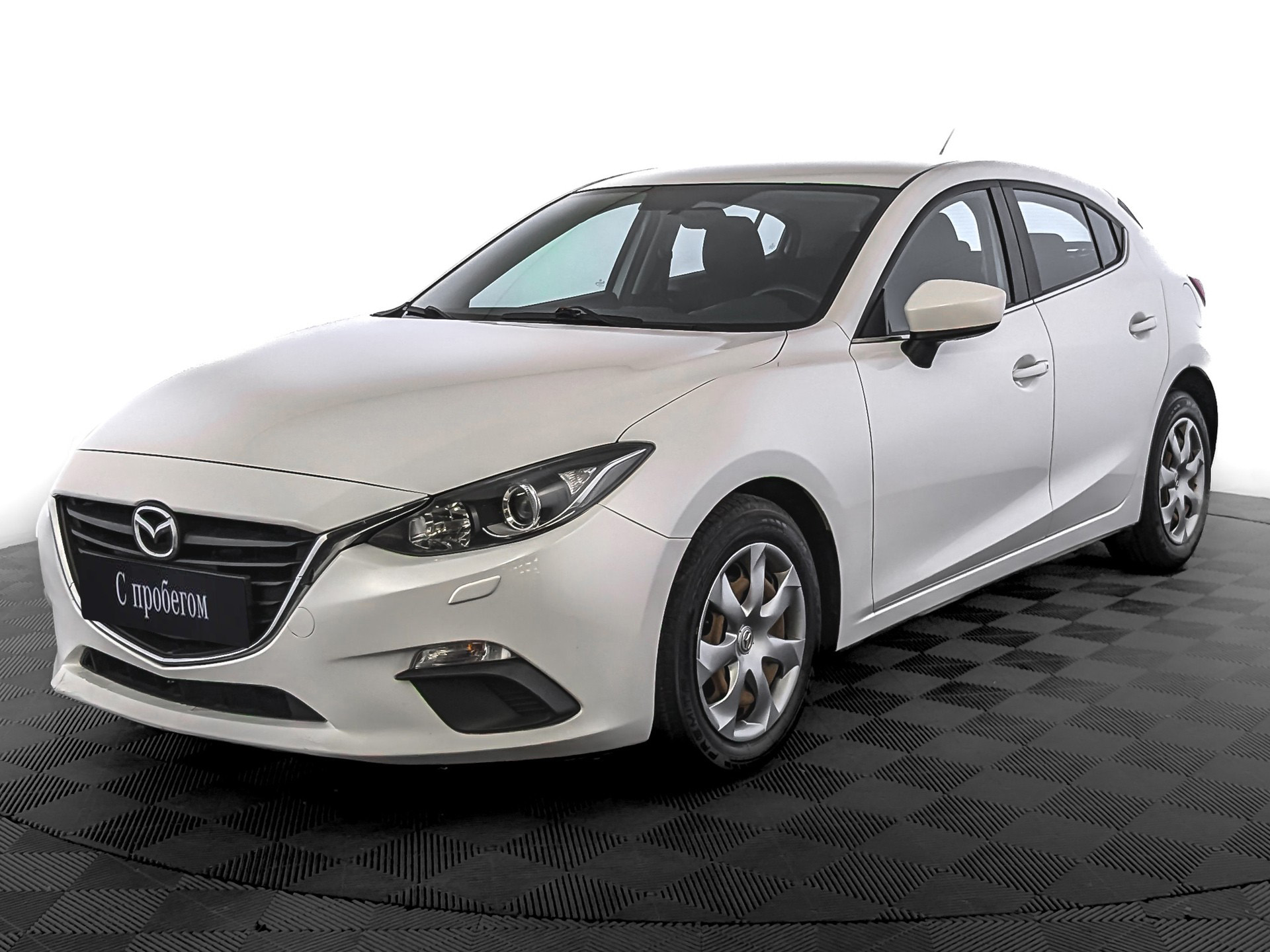 Mazda 3 Белый, 2014, 120 772 км