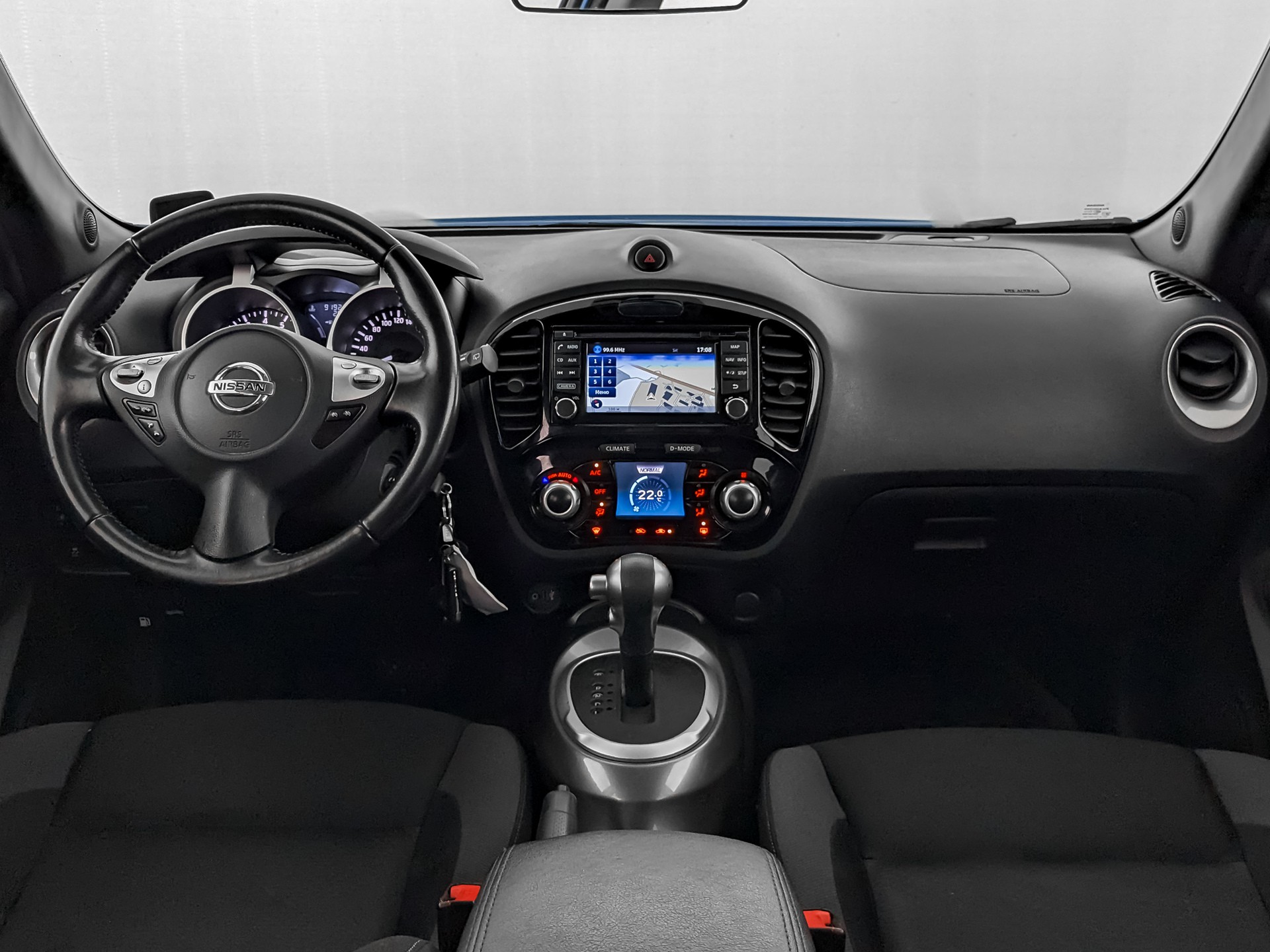 Nissan Juke голубой, 2018, 91 918 км