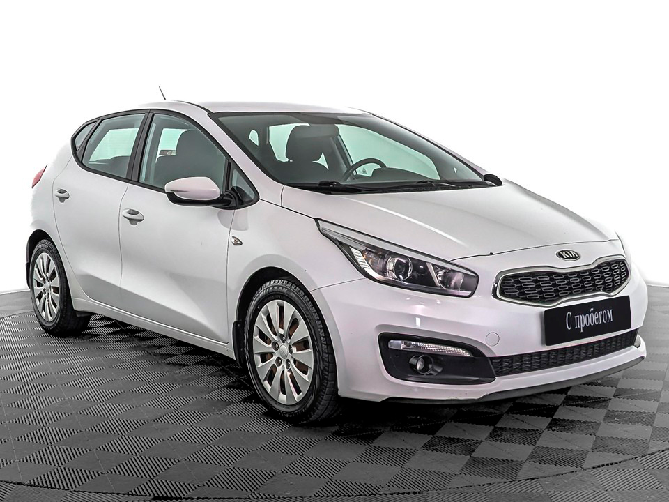 Kia Ceed Белый, 2016, 144 753 км