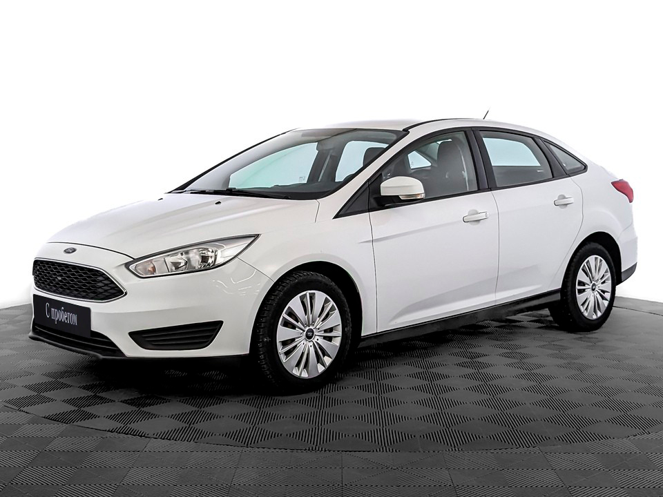 Ford Focus белый, 2018, 105 000 км