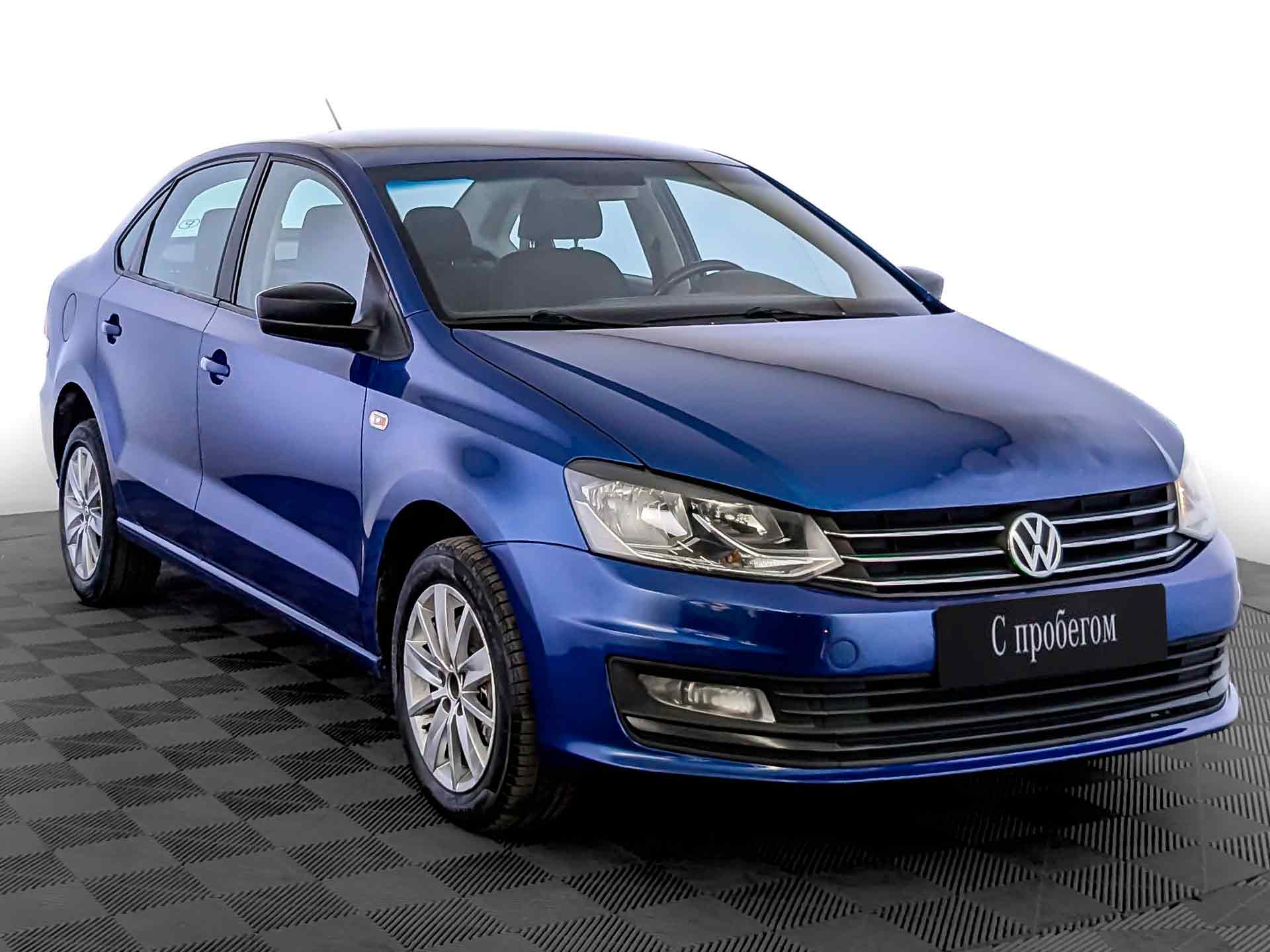 Volkswagen Polo Синий, 2019, 157 393 км