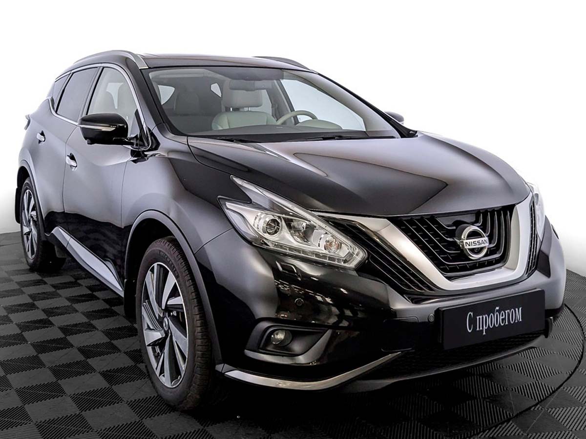 Nissan Murano Черный, 2018, 145 000 км