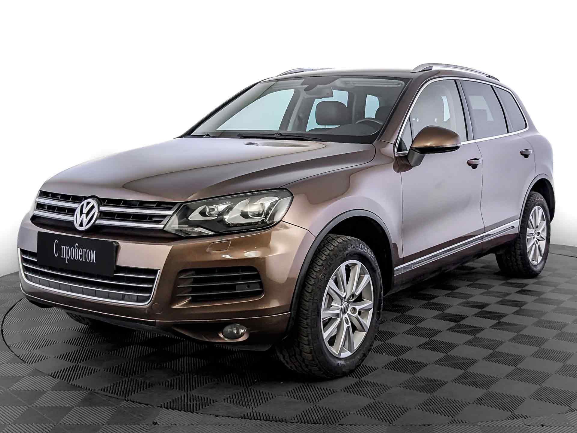 Volkswagen Touareg Коричневый, 2014, 128 256 км