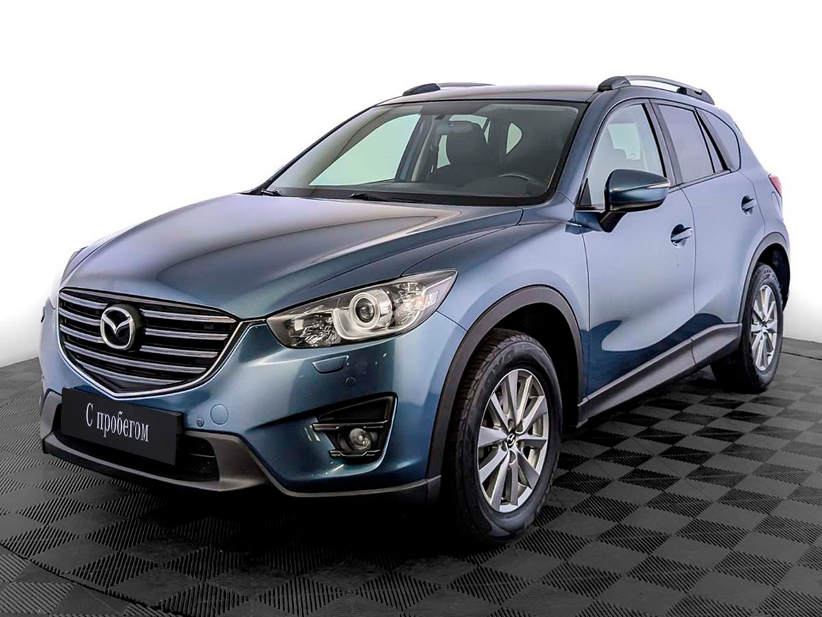 Mazda CX-5 Голубой, 2017, 152 000 км