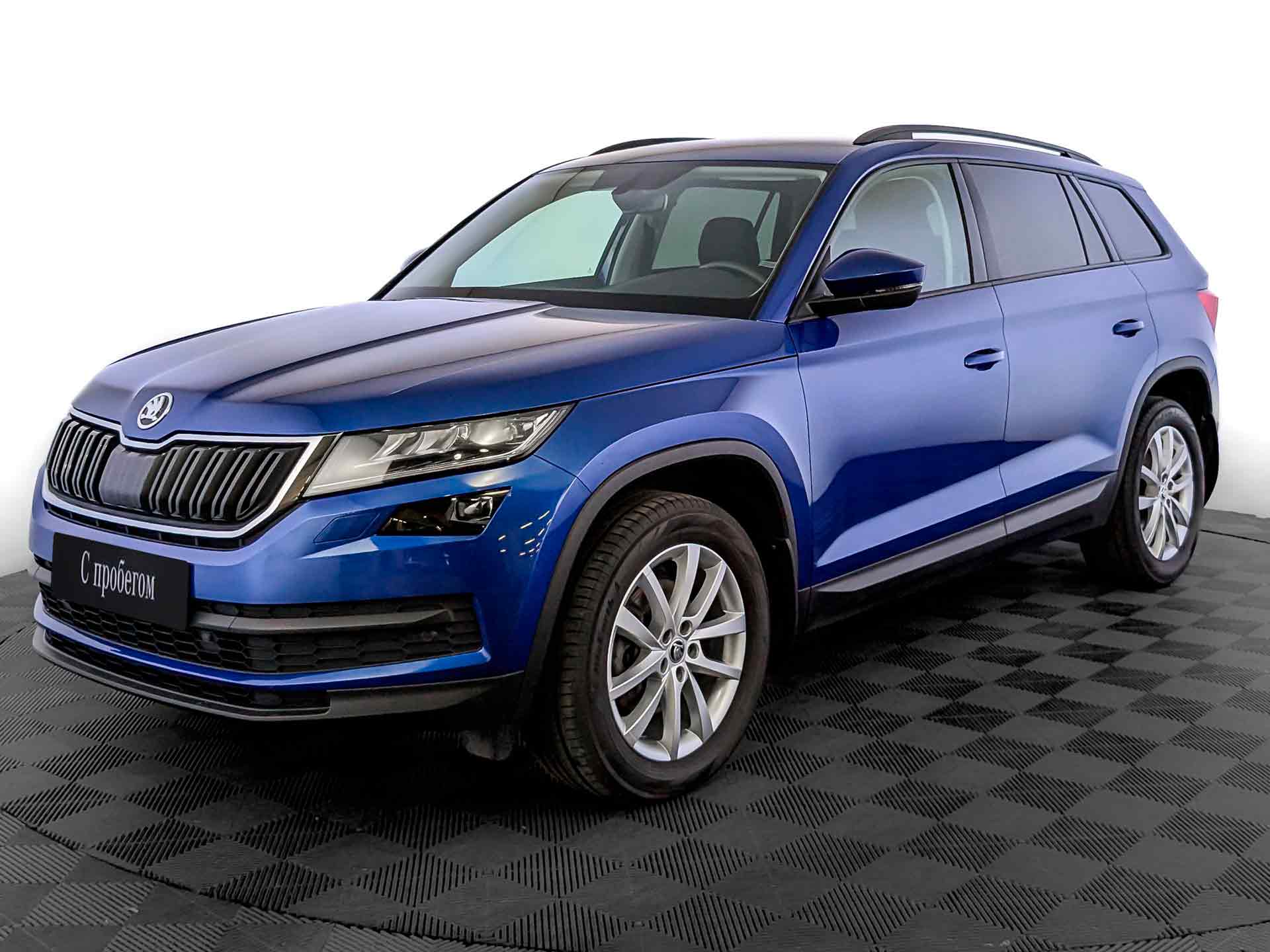 Skoda Kodiaq синий, 2018, 60 851 км