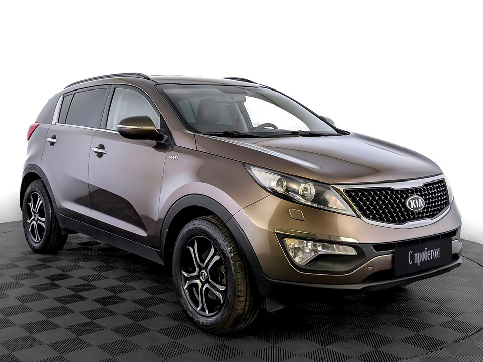 Kia Sportage Коричневый, 2014, 118 000 км