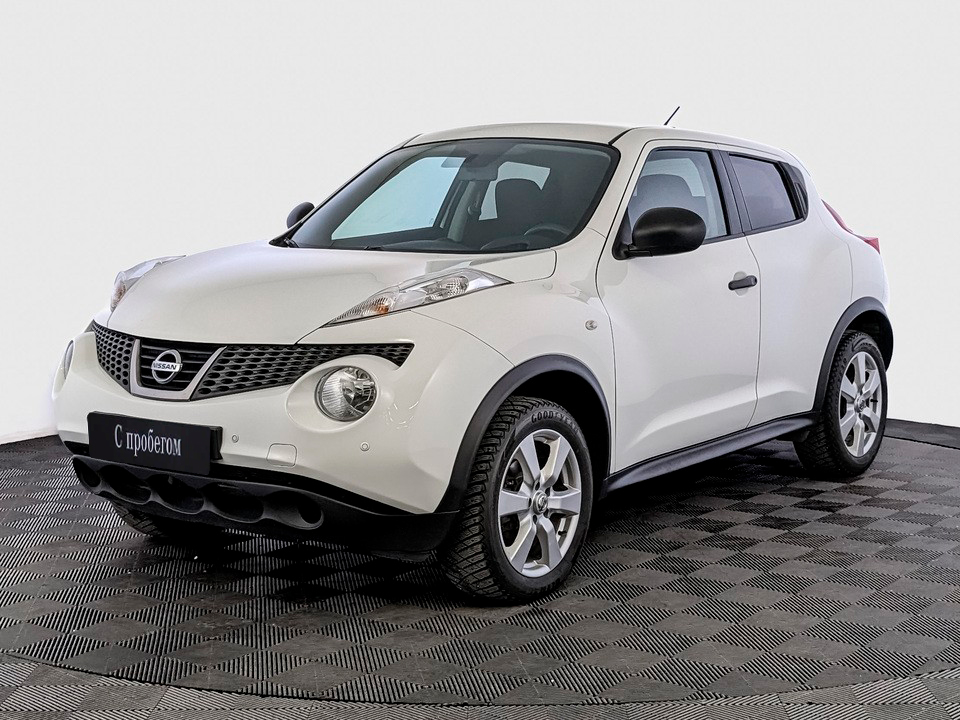 Nissan Juke Белый, 2014, 110 000 км