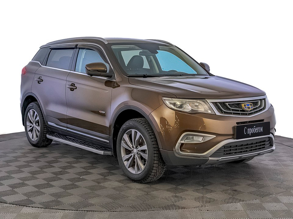 Geely Atlas Коричневый, 2018, 86 035 км