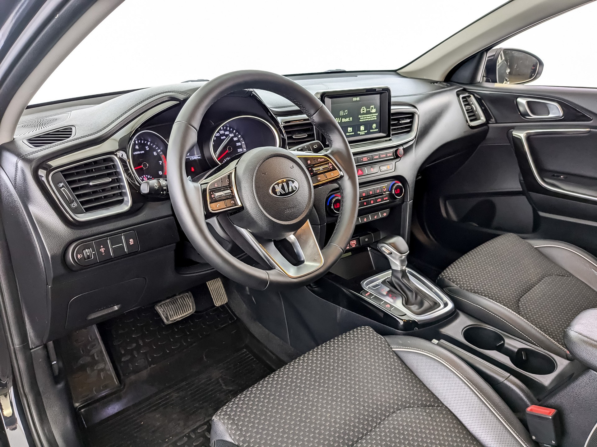 Kia Ceed Черный, 2019, 115 452 км