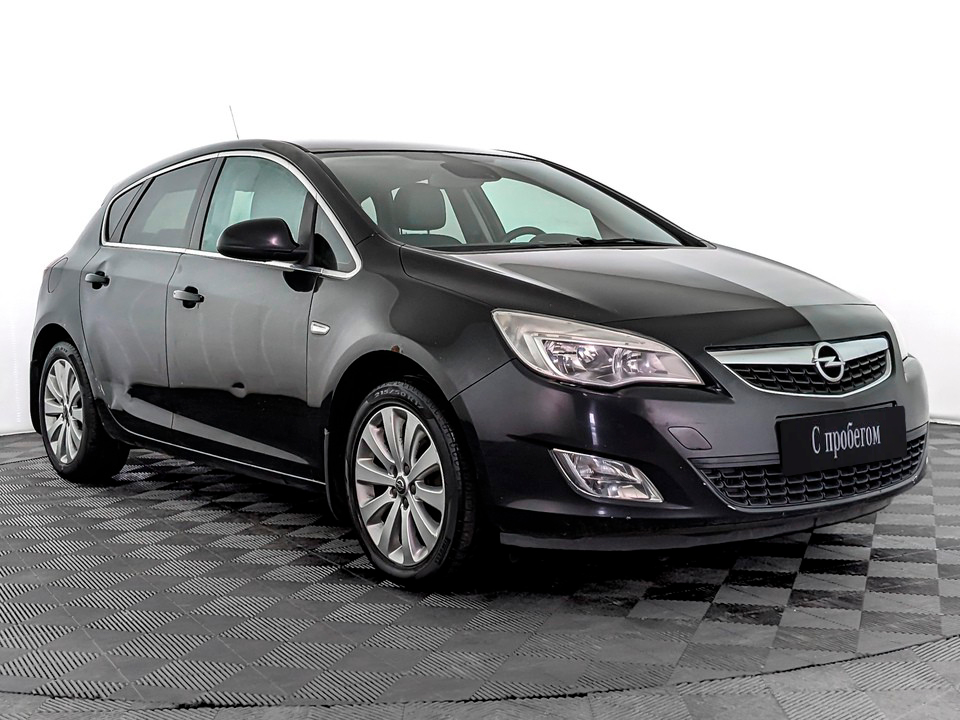 Opel Astra Черный, 2011, 127 951 км