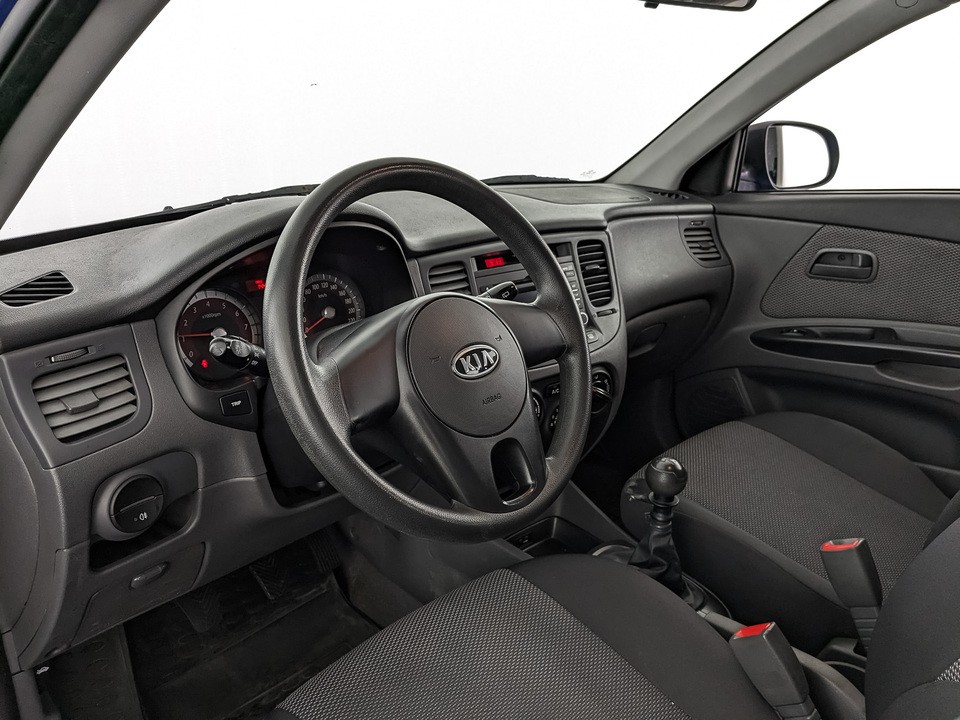 Kia Rio Синий, 2009, 144 736 км