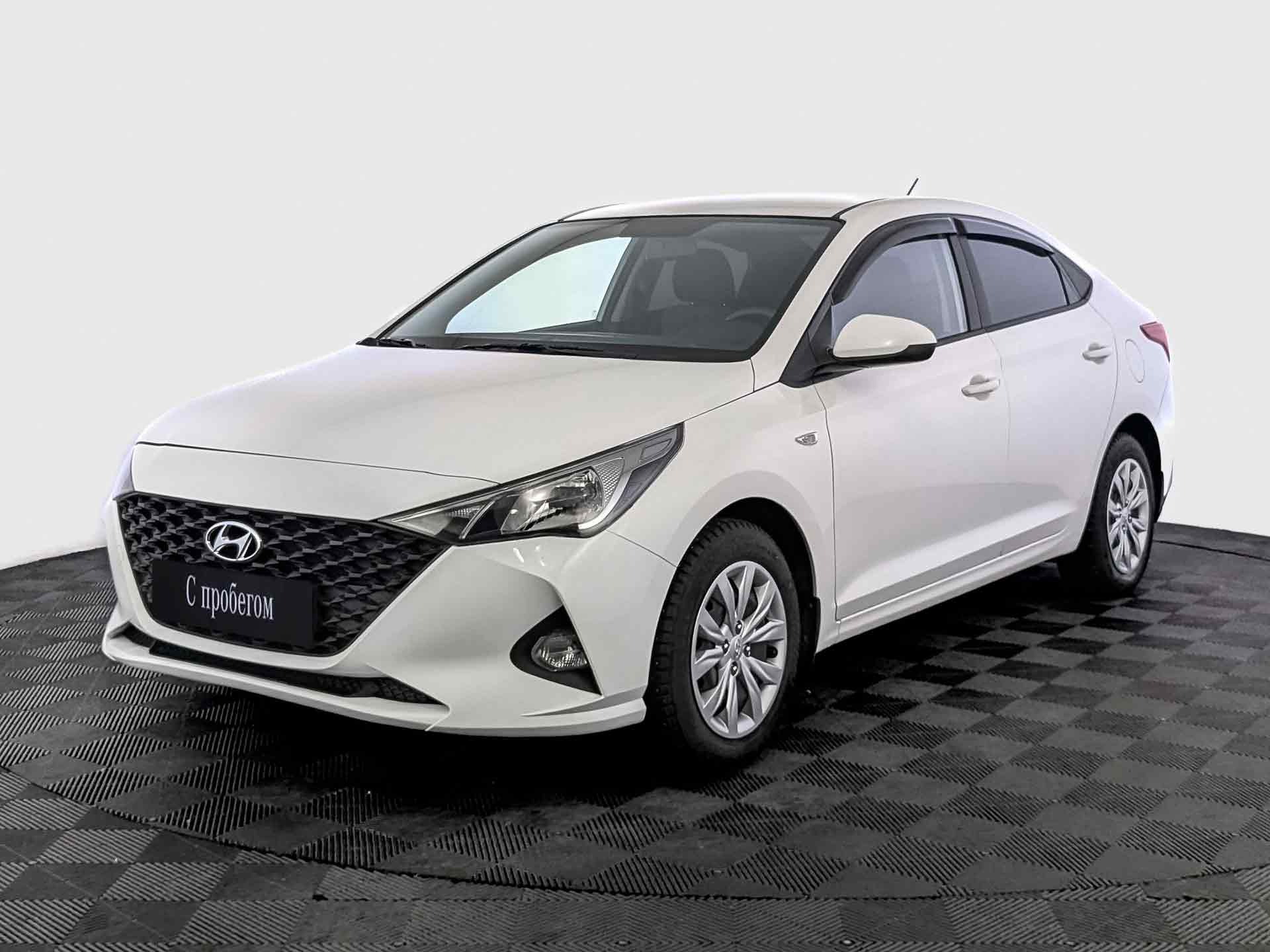 Hyundai Solaris Белый, 2022, 48 210 км