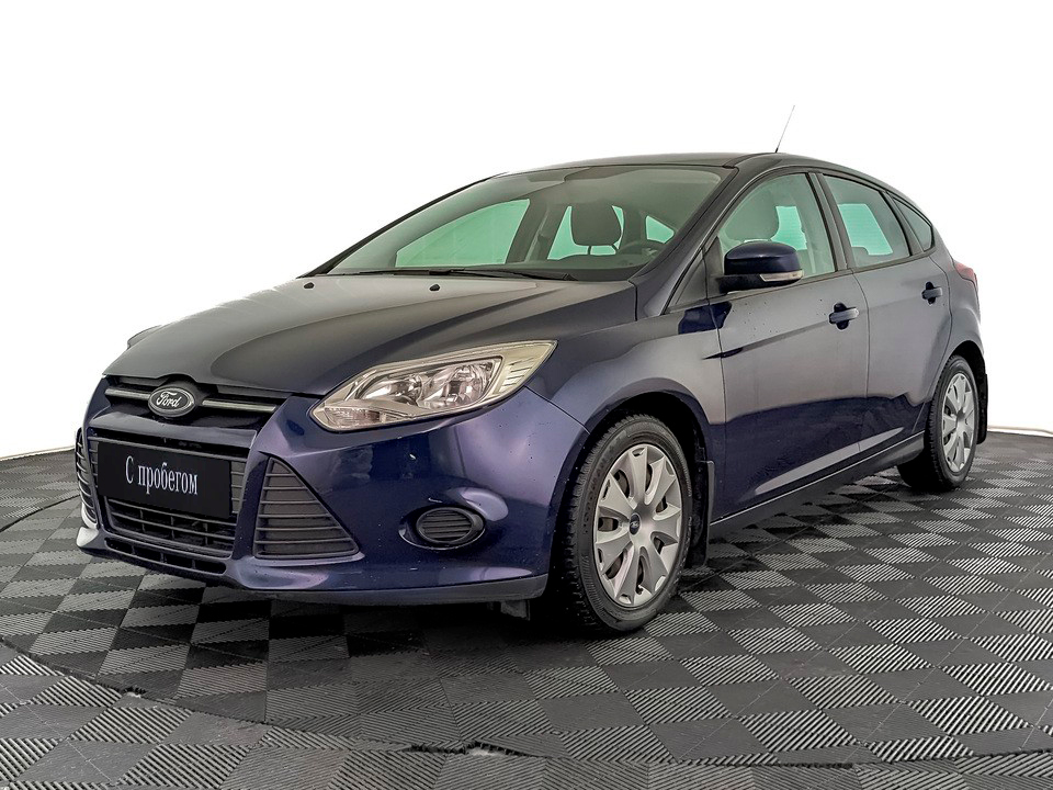 Ford Focus синий, 2015, 81 706 км