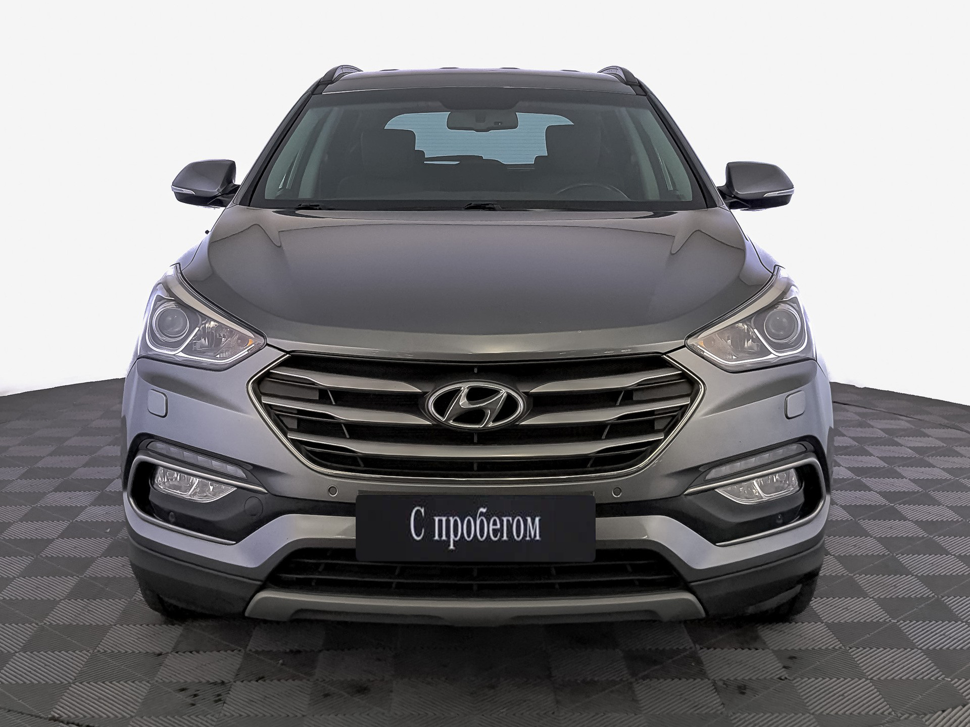 Hyundai Santa Fe Серый, 2017, 115 573 км