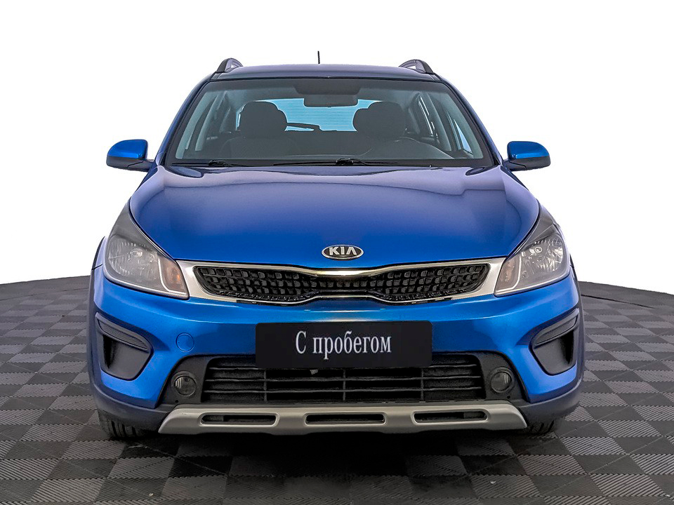 Kia Rio Синий, 2019, 163 609 км