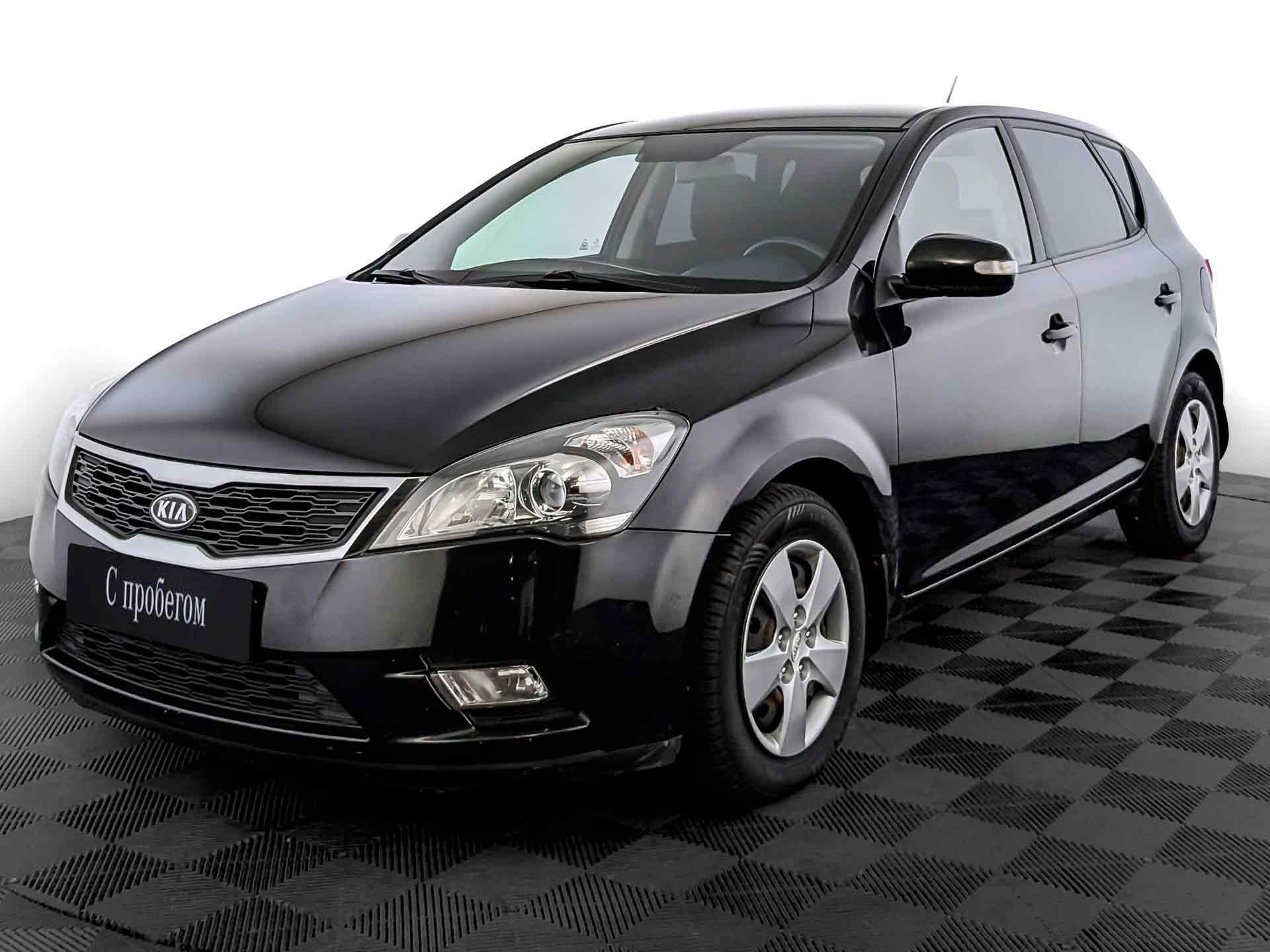 Kia Ceed Черный, 2010, 83 431 км