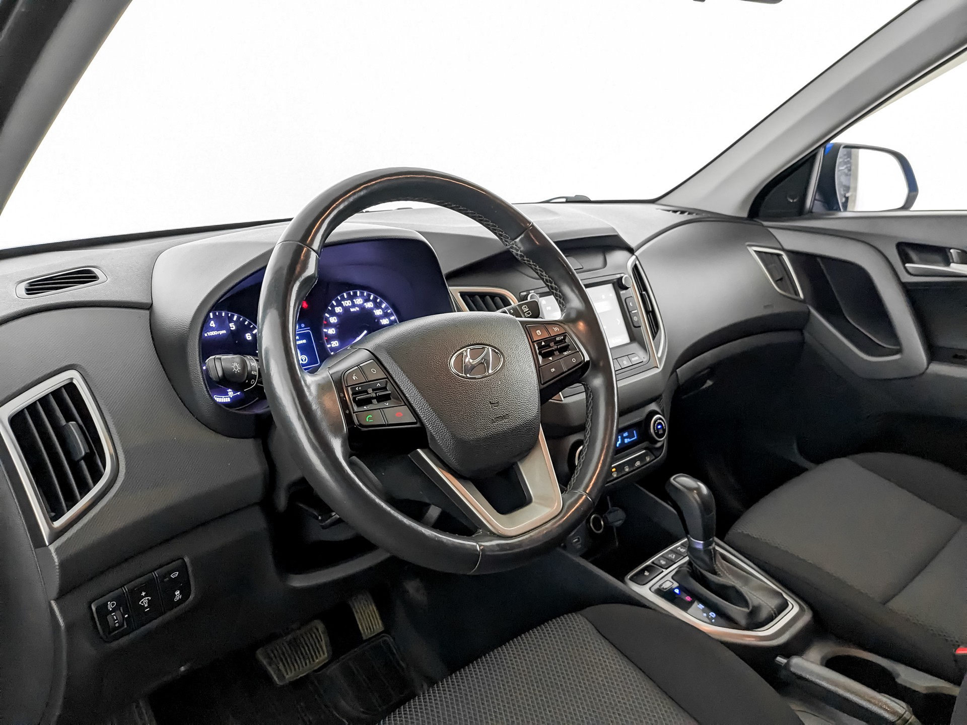 Hyundai Creta Синий, 2019, 89 953 км