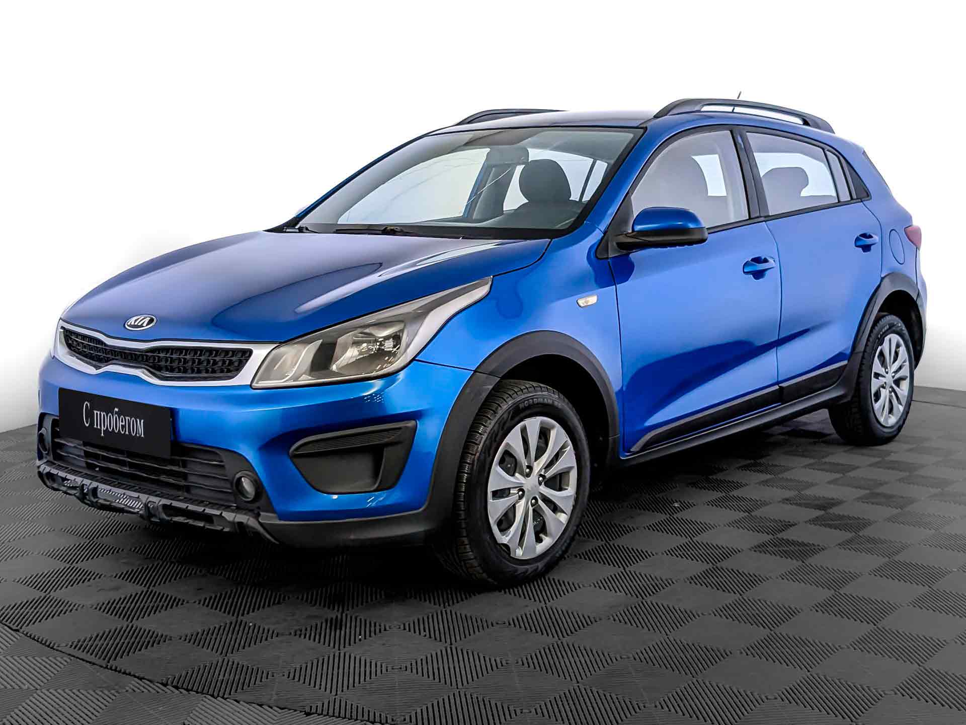 Kia Rio Синий, 2019, 185 086 км