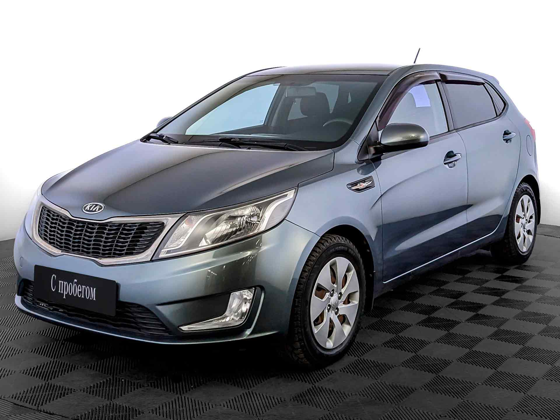 Kia Rio Серебряный, 2012, 165 645 км