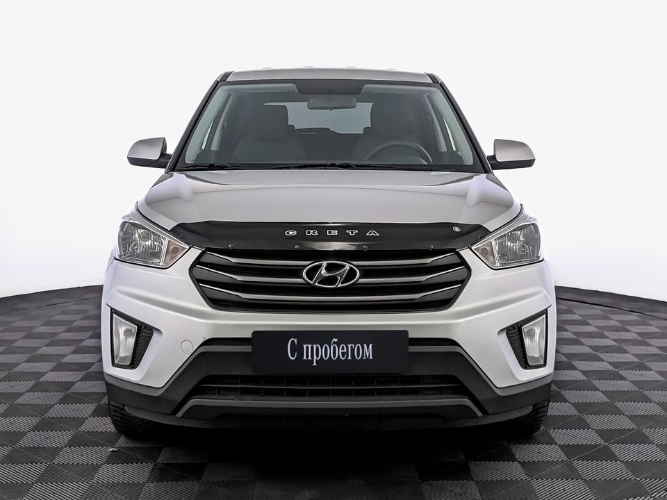 Hyundai Creta Серебристый, 2017, 108 955 км