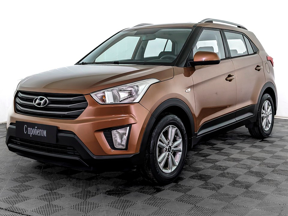 Hyundai Creta Коричневый, 2016, 51 215 км