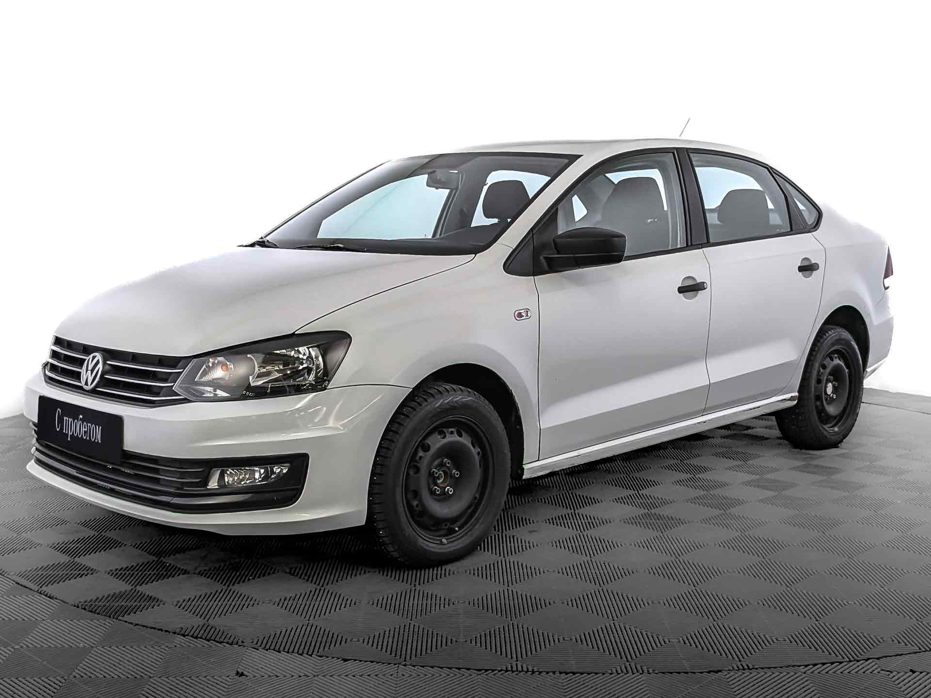 Volkswagen Polo Белый, 2019, 97 480 км