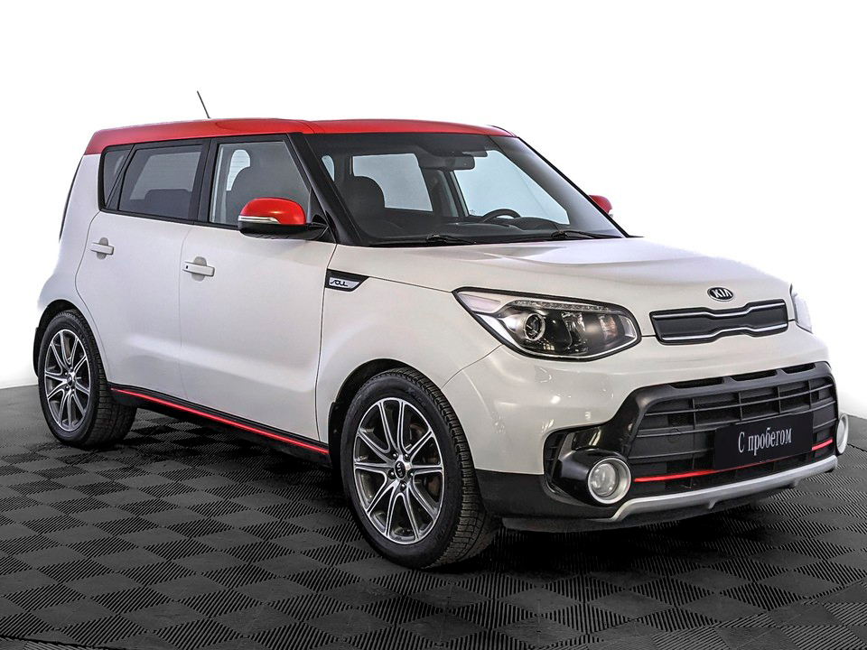 Kia Soul Белый, 2017, 129 613 км