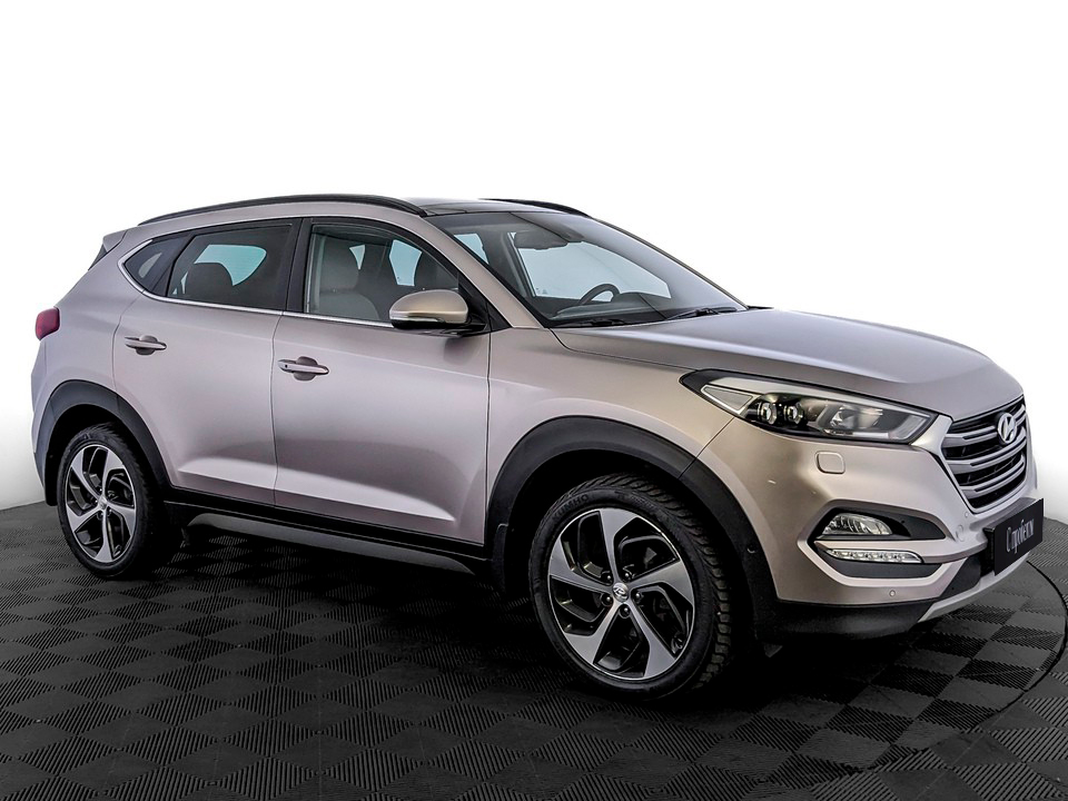 Hyundai Tucson Бежевый, 2017, 68 501 км