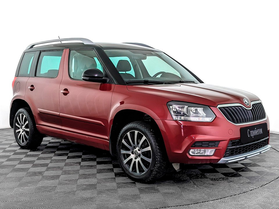 Skoda Yeti Красный, 2016, 122 708 км