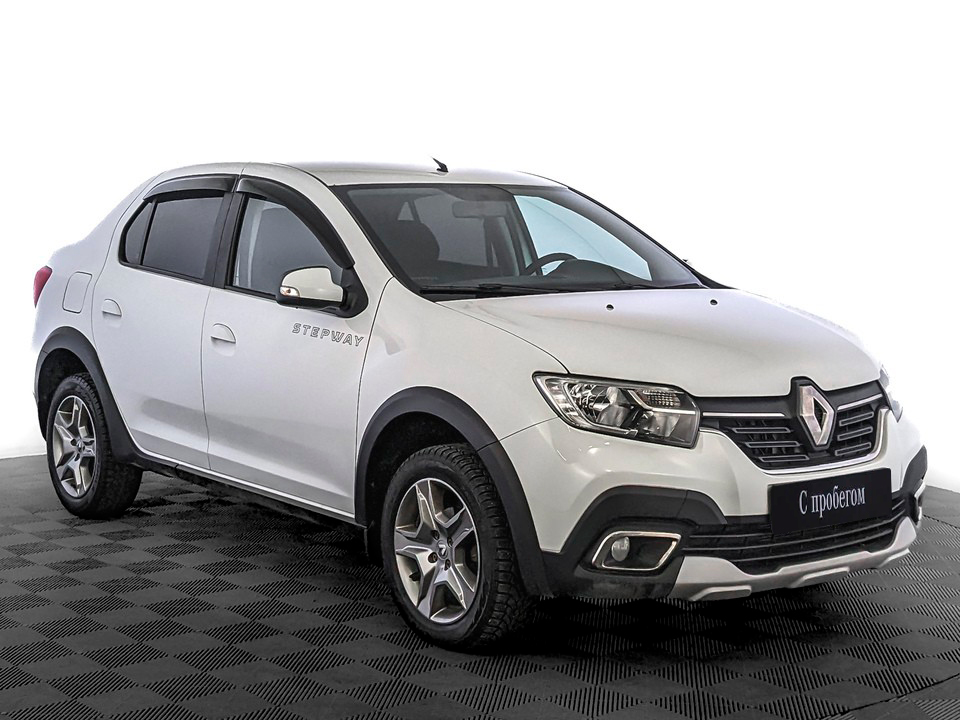 Renault Logan Белый, 2020, 102 241 км