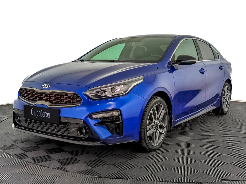 Kia Cerato Синий, 2021, 56 292 км