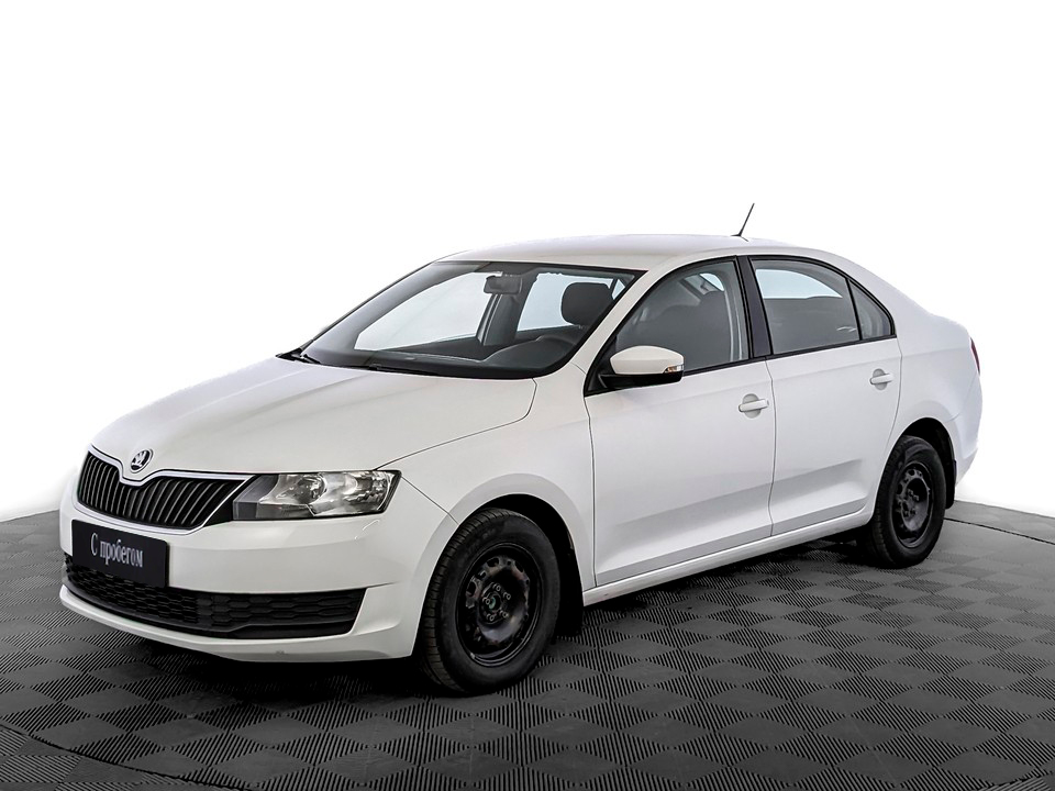 Skoda Rapid Белый, 2017, 183 455 км