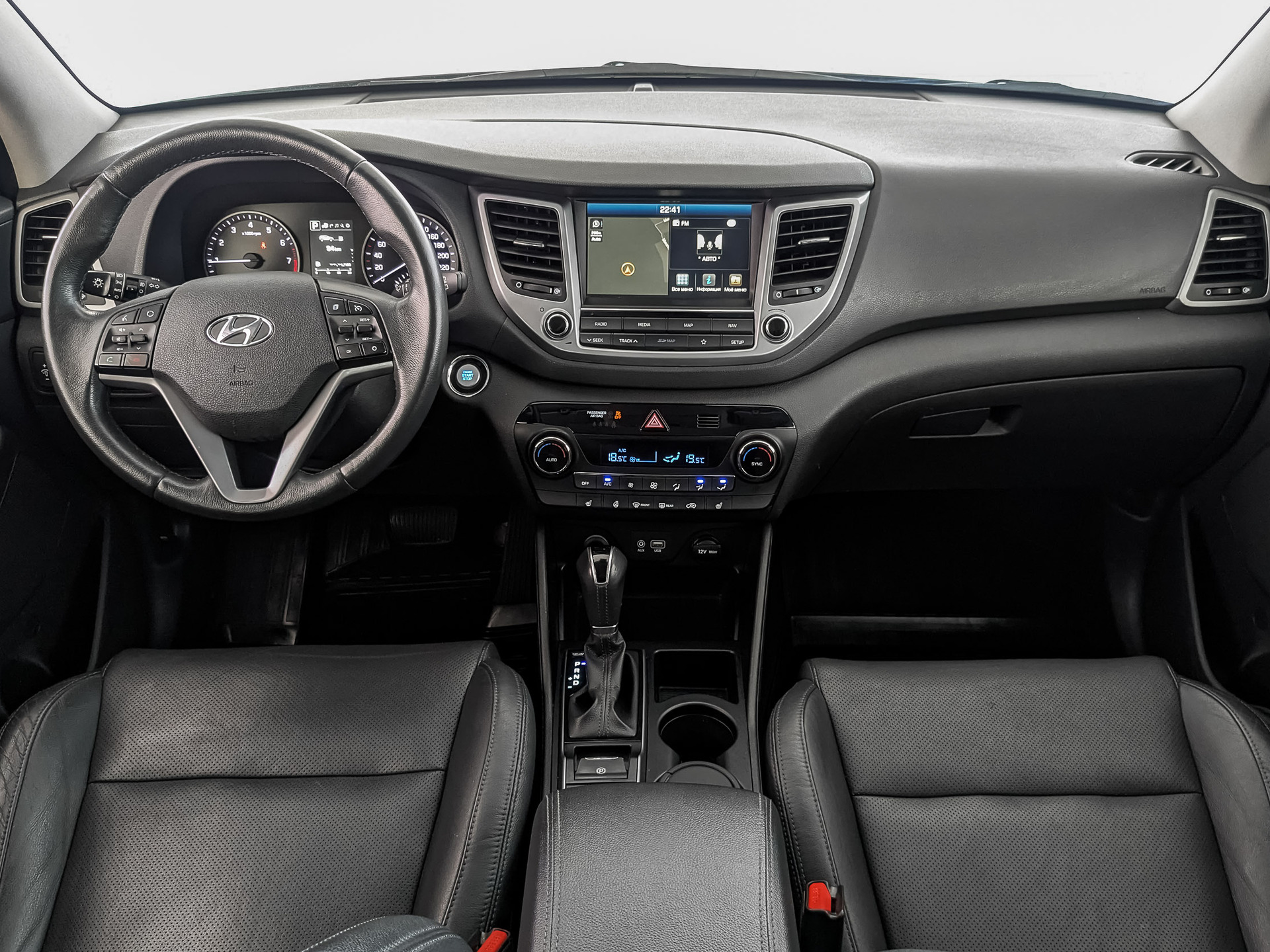 Hyundai Tucson Серый, 2018, 124 335 км