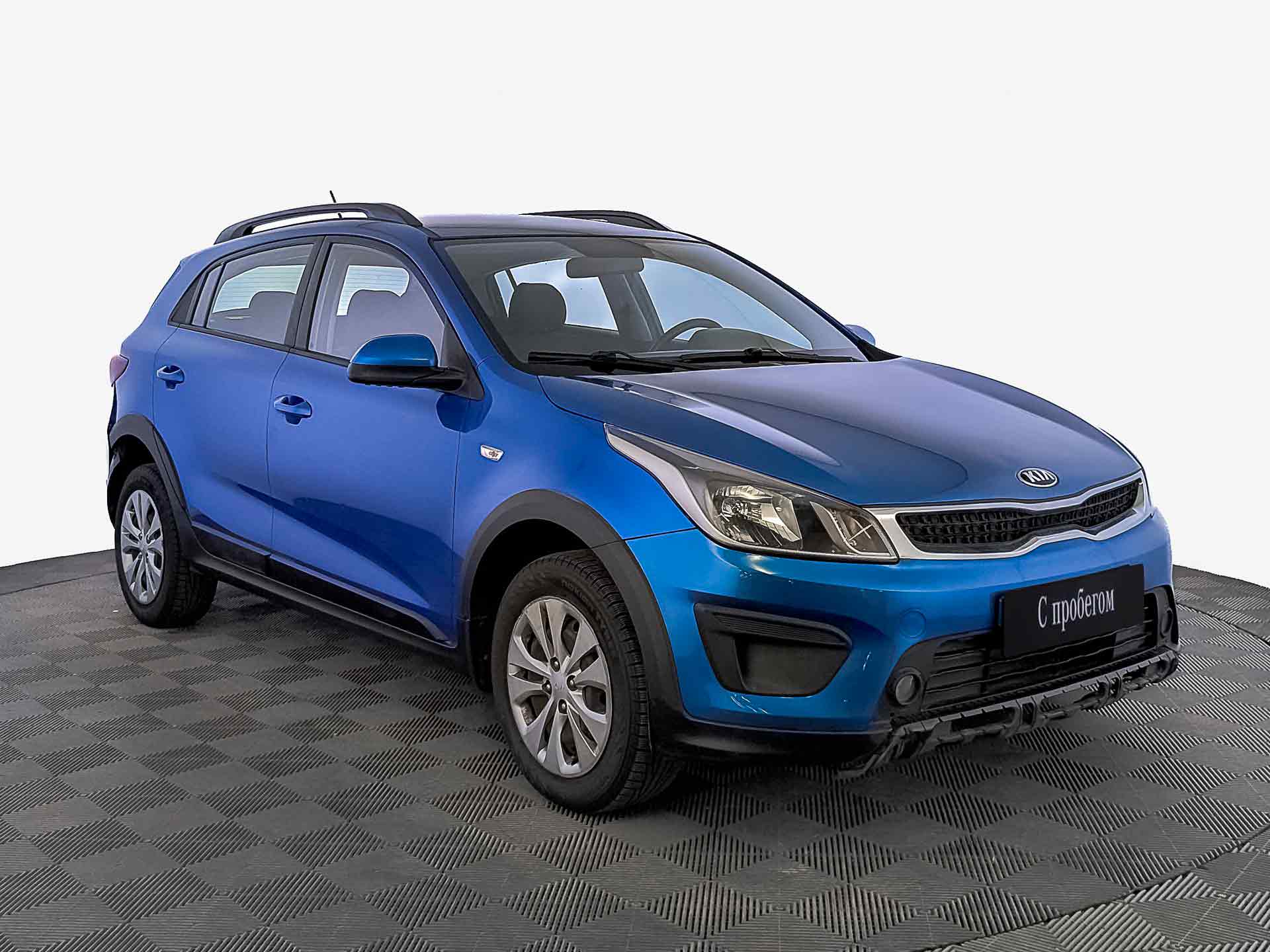 Kia Rio Синий, 2019, 177 586 км