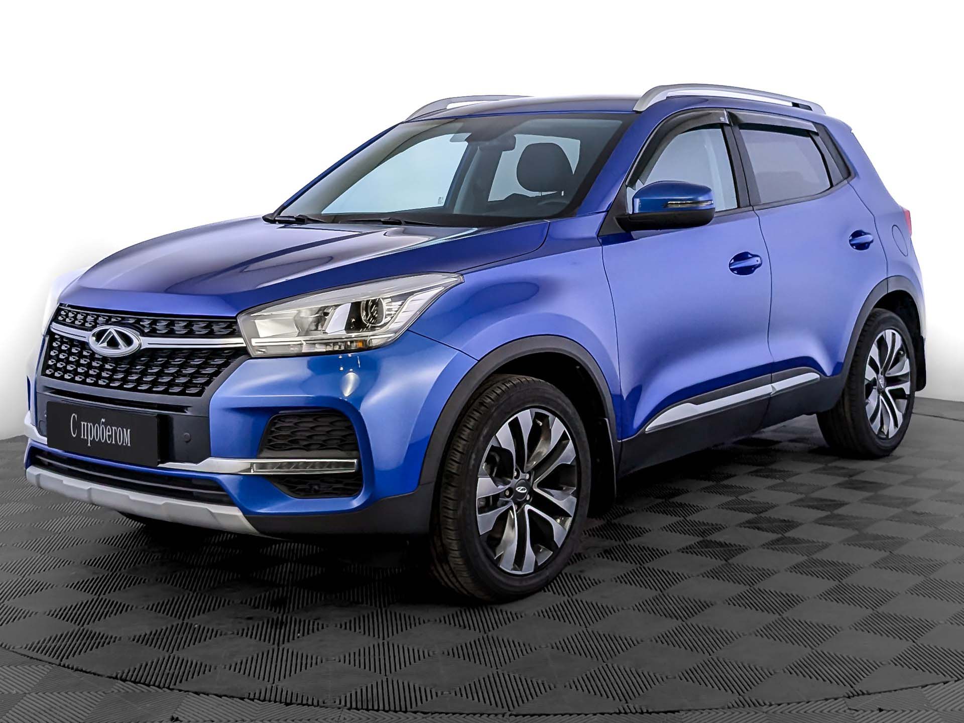 Chery Tiggo 4 Синий, 2021, 71 500 км