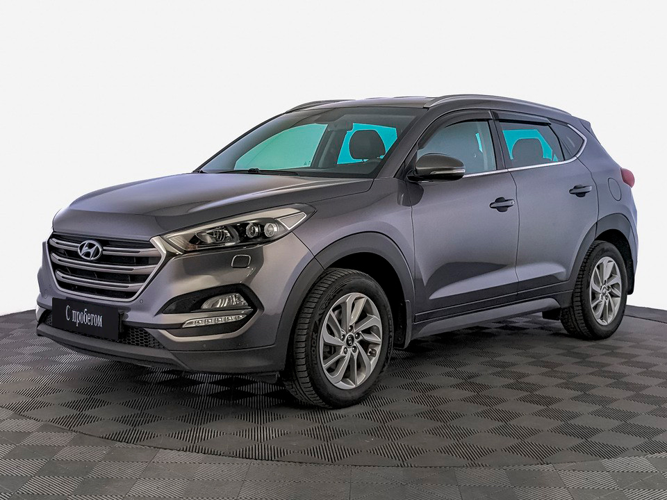 Hyundai Tucson Серый, 2016, 145 968 км