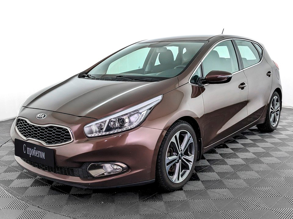 Kia Ceed Коричневый, 2015, 58 113 км