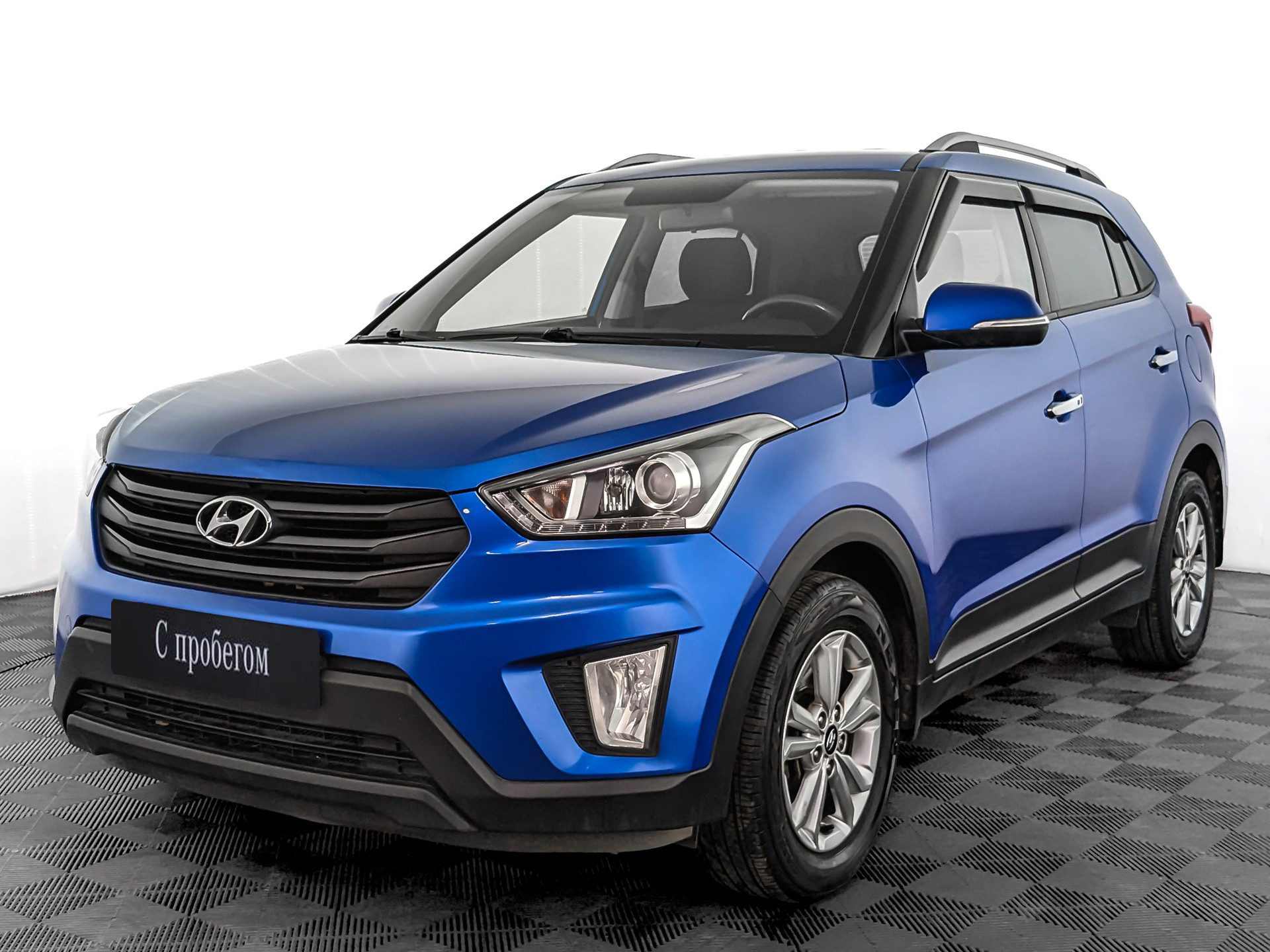 Hyundai Creta Синий, 2019, 89 953 км