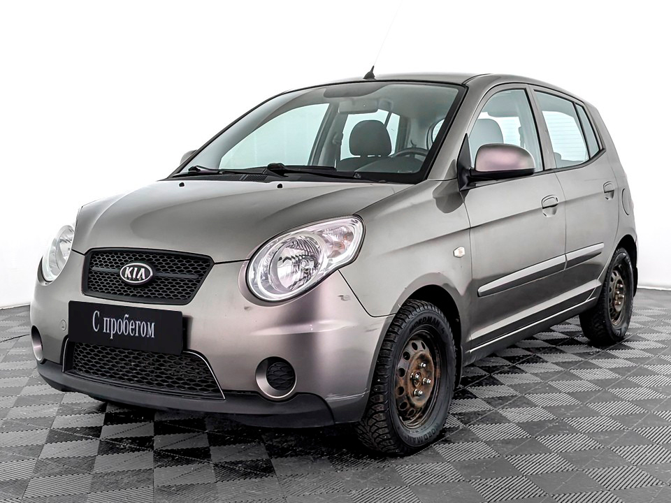 Kia Picanto Серый, 2010, 101 637 км