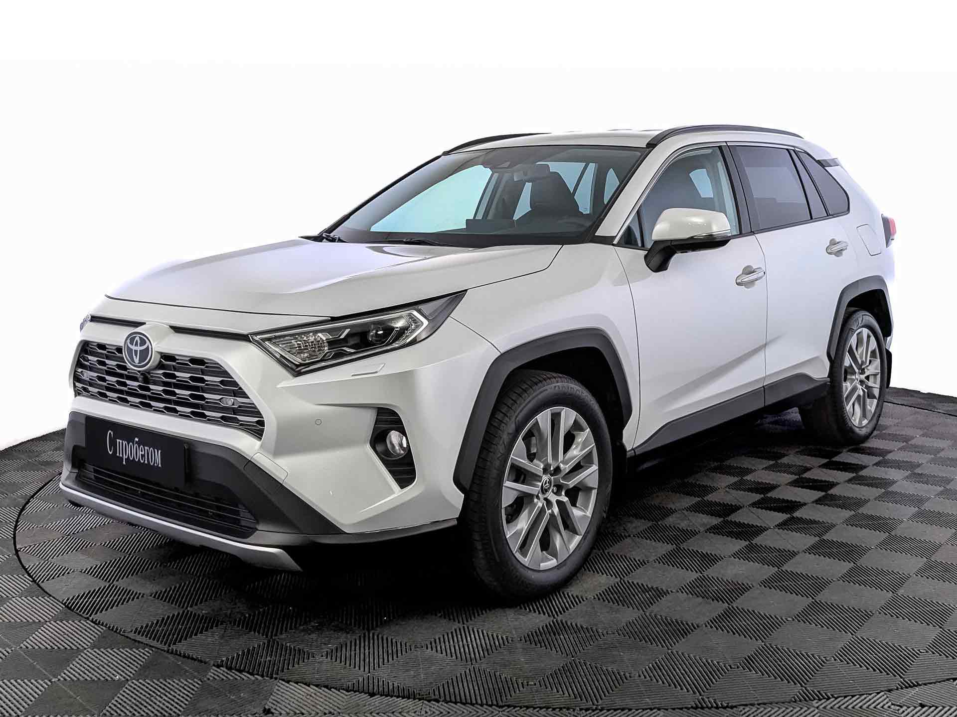 Toyota RAV4 Белый, 2021, 58 061 км