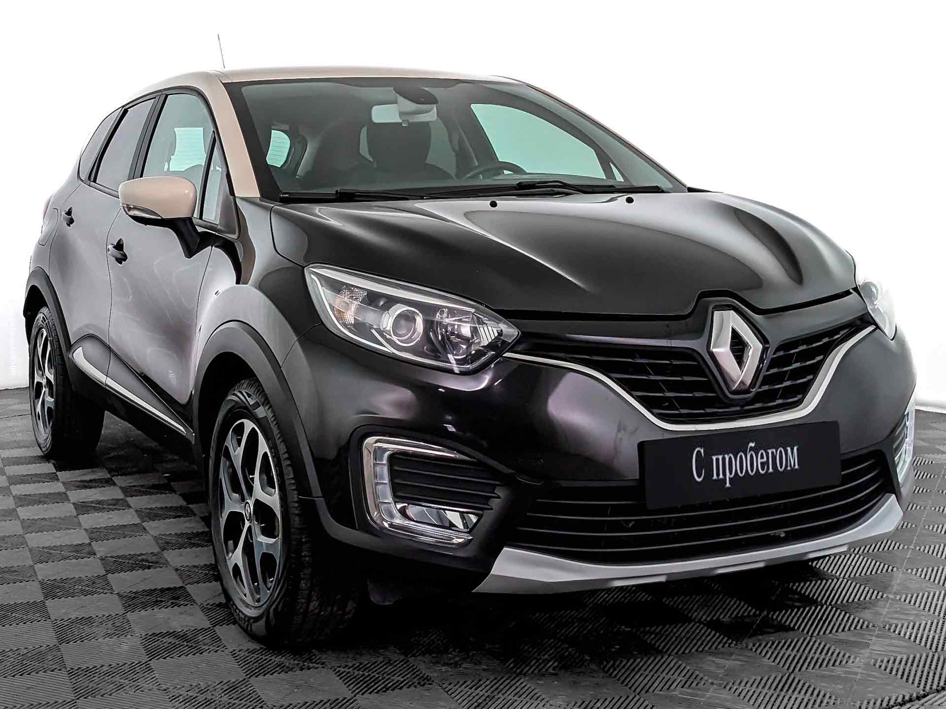 Renault Kaptur Черный, 2019, 72 847 км