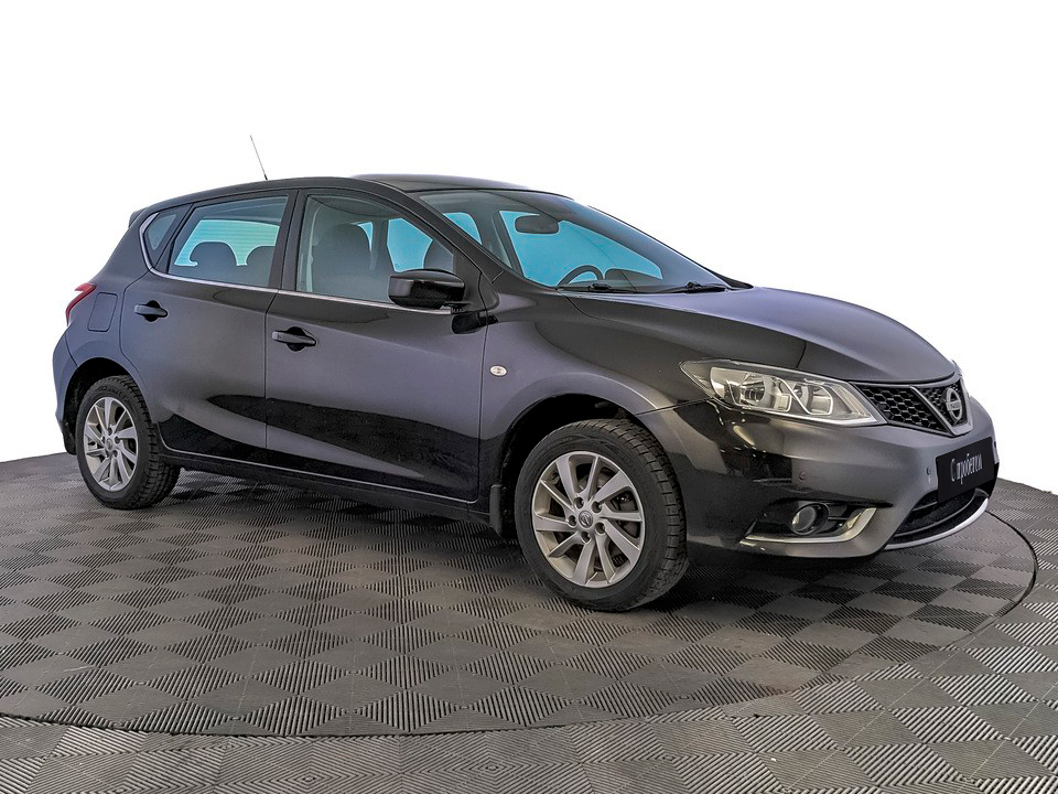 Nissan Tiida Черный, 2015, 83 425 км