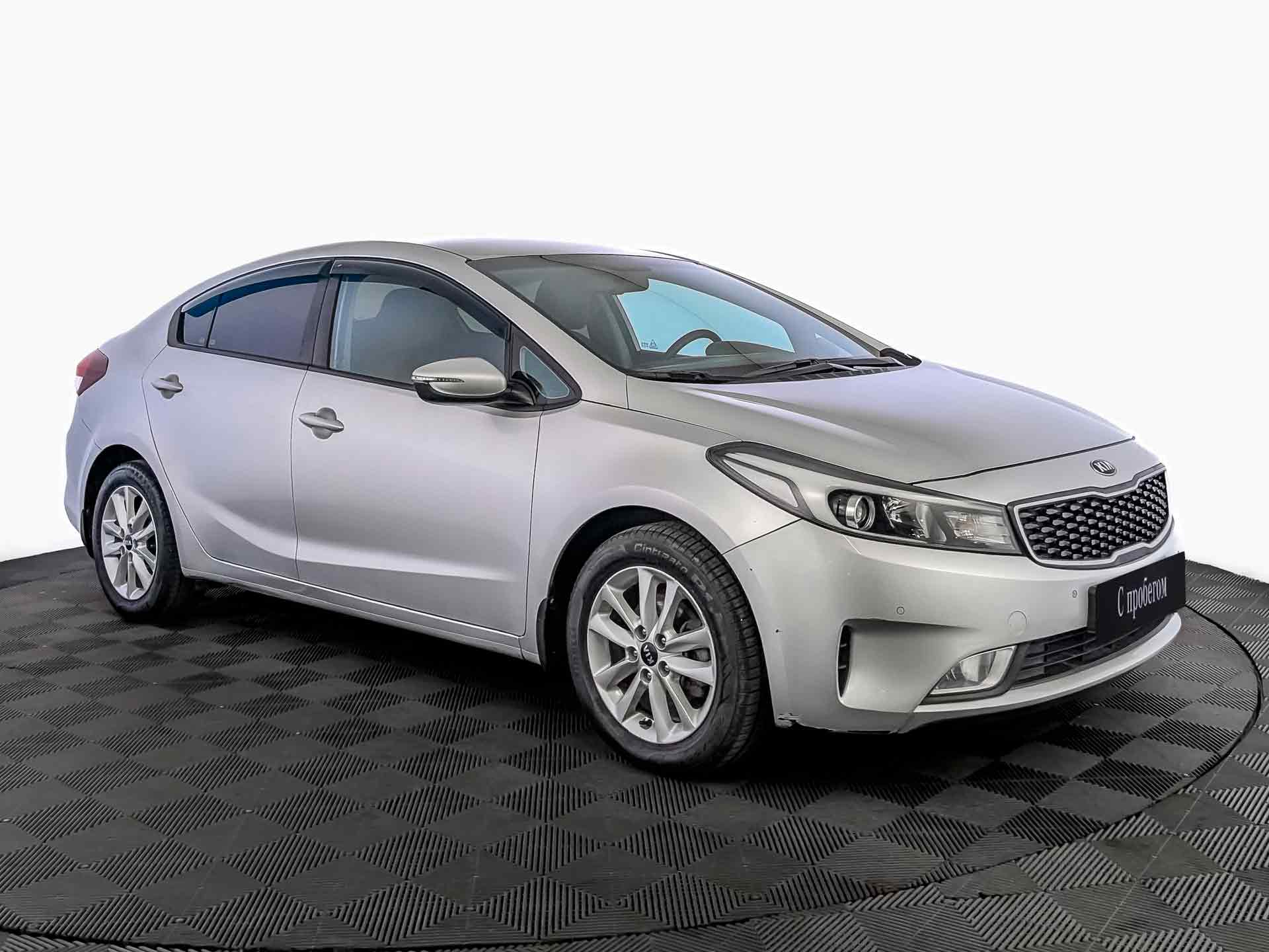 Kia Cerato Серебристый, 2017, 86 065 км