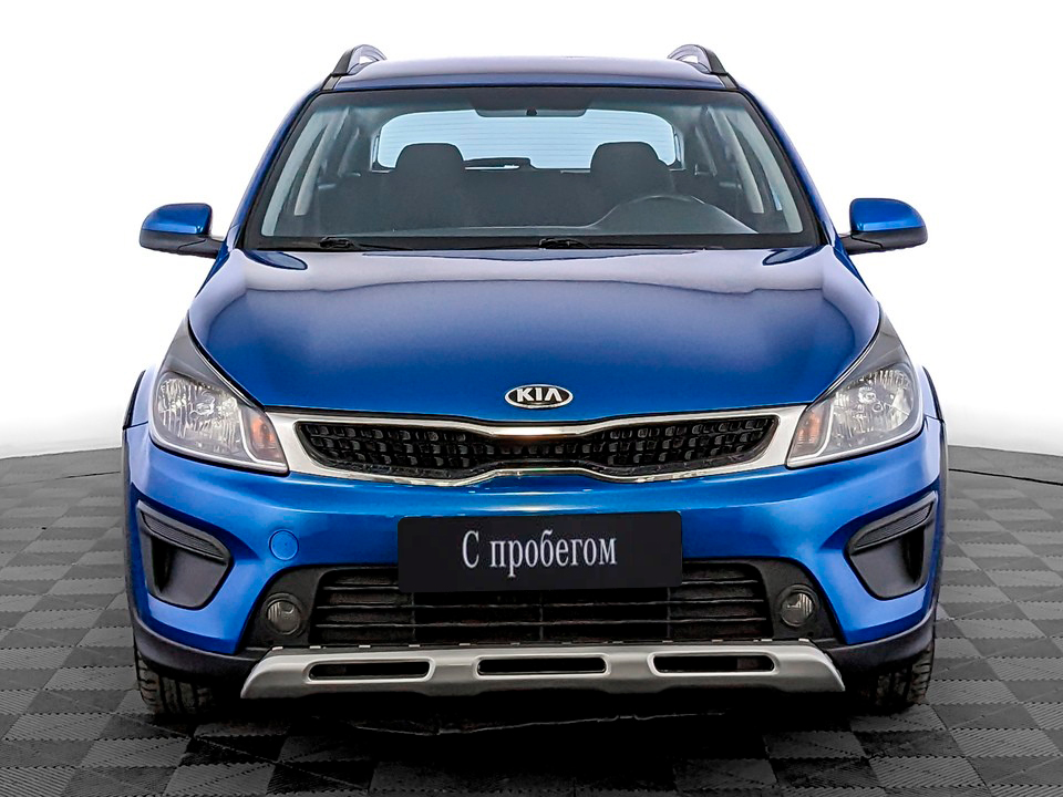 Kia Rio Синий, 2019, 150 196 км