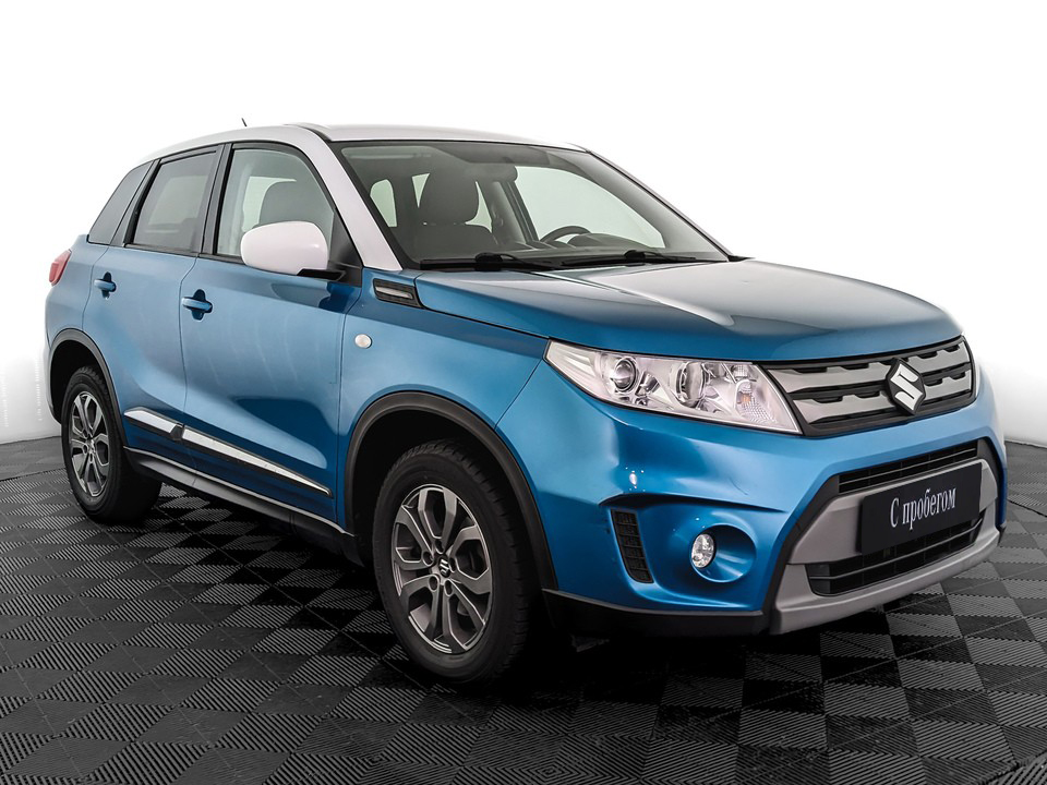 Suzuki Vitara Голубой, 2016, 106 534 км