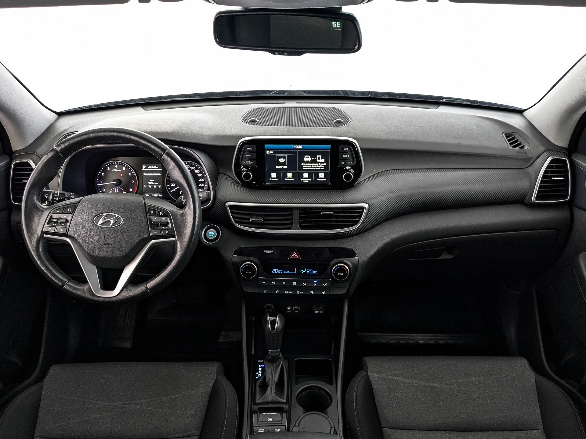 Hyundai Tucson Синий, 2018, 115 000 км